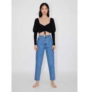 High Waisted Mom Jeans